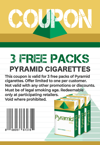 3 Free Packs Coupon